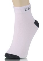 USA CONTRAST TOE LOW CUT SOCKS style 3
