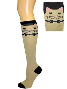 Single Pair Pack Fashion Design Knee High Socks style 7