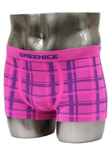SEAMLESS FLANNEL BOXER BRIEFS style 4