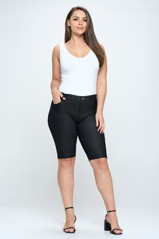 Women's 5 Pocket Classic Bermuda Shorts - Plus Size style 5
