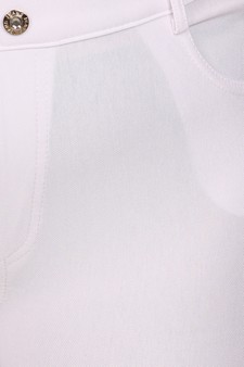Women's Cotton-Blend 5-Pocket Skinny Jeggings - Plus style 4