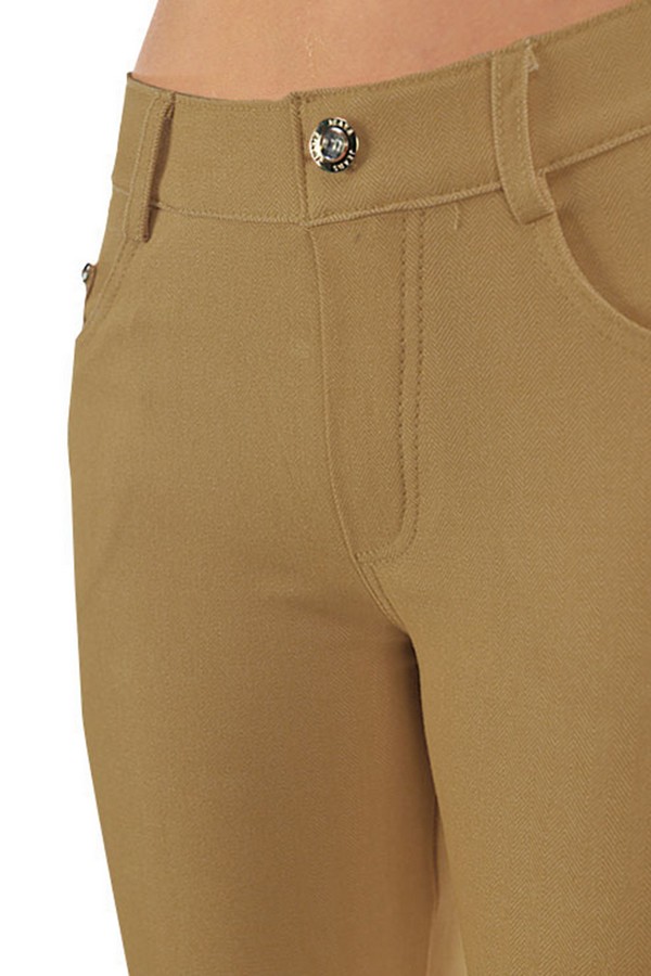 ladies khaki jeggings