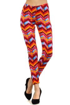 SOLD OUT 8-5-15-------Women's Sharp Geometric Printed Leggings style 2