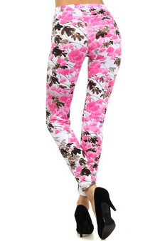 Women's Cherry Blossom Printed Leggings style 3