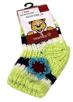 STRIPES AND FLOWERS SLIPPER SOCKS WITH GRIPS style 6