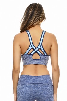 Women’s Dip Dye Ombre Athletic Bra Top (Small only) style 4
