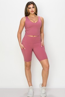 Women’s Fitted Activewear Tank style 4