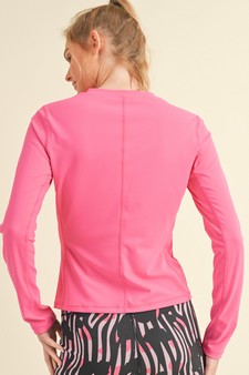 Women's Buttery Soft Long Sleeve Performance Top style 3