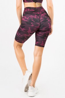 Women’s Pink Hues Activewear Biker Shorts style 3