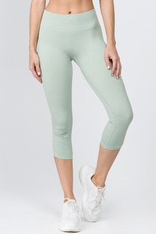 Women's High Rise Cinched Ankle Seamless Activewear Leggings style 3
