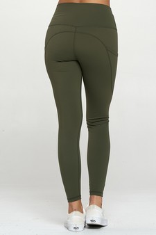 Women's Buttery Soft Activewear Leggings with Pockets (Small only) style 4