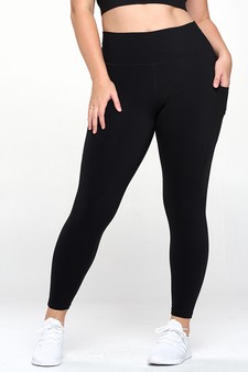 Women's Buttery Soft Activewear Leggings with Pockets (XL only) style 2