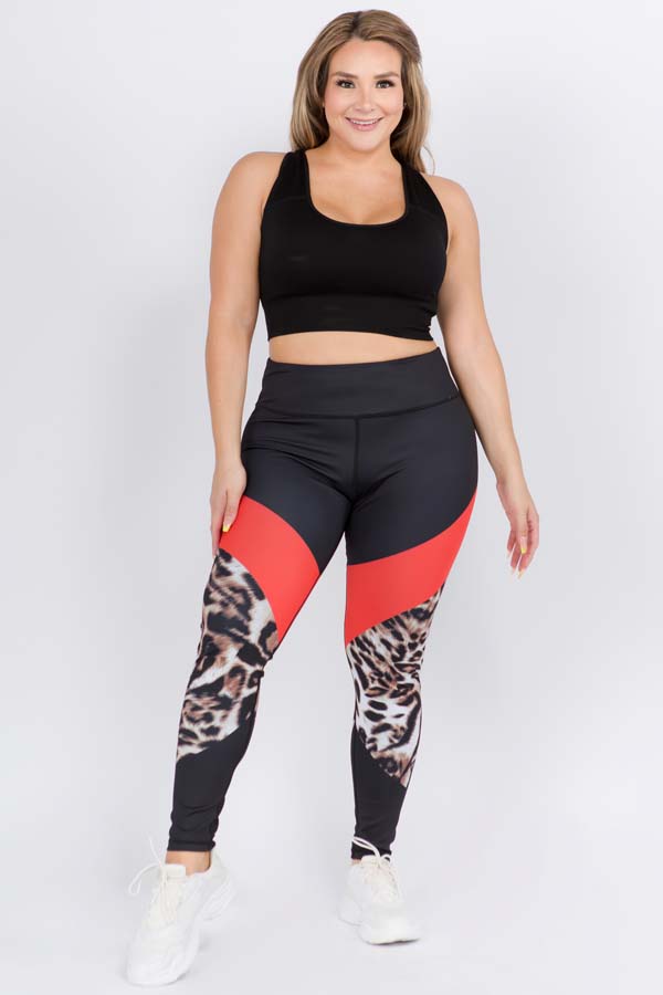 cheetah print leggings workout