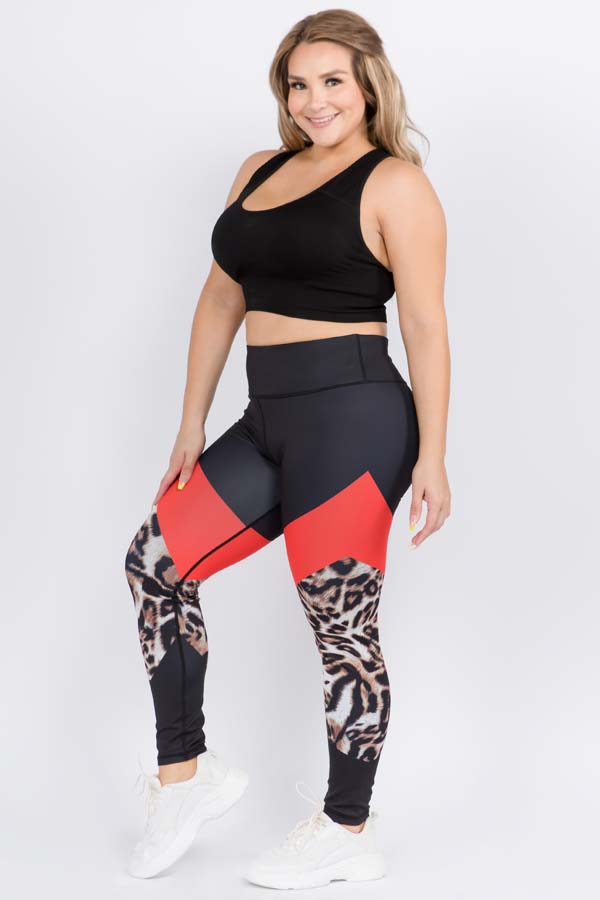 cheetah print leggings workout