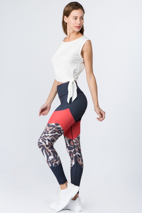 cheetah print leggings workout