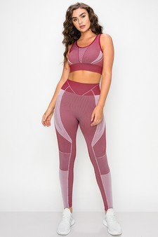 Women’s In My Element Seamless Compression Activewear Set style 4