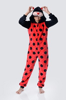 Kid's Lady Bug Onesie Pajama style 2