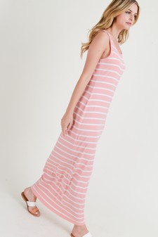 *** NY ONLY - Women's Striped Tank Maxi Dress style 3
