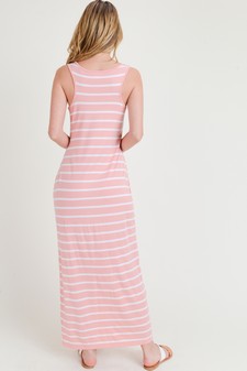 *** NY ONLY - Women's Striped Tank Maxi Dress style 6