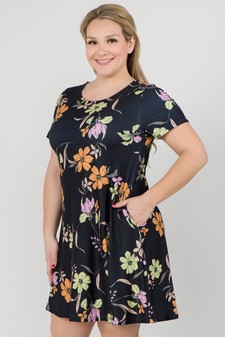 Women's Lily Blossom Dress with Pockets style 2