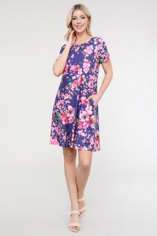 Cherry Blossom Printed Dress style 2