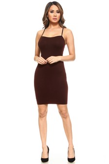 Women's Seamless Cami Slip Dress style 4