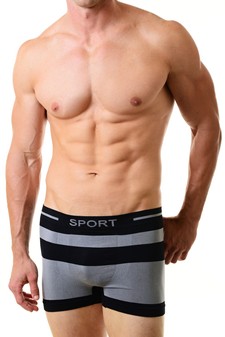Men's Cayman Seamless Boxer Briefs Underwear style 5