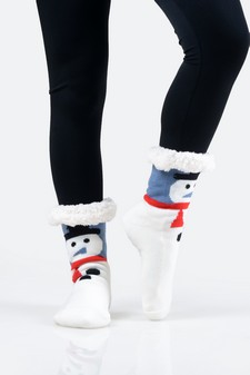 Women's Non-slip Merry X-Mas Slipper Socks style 2
