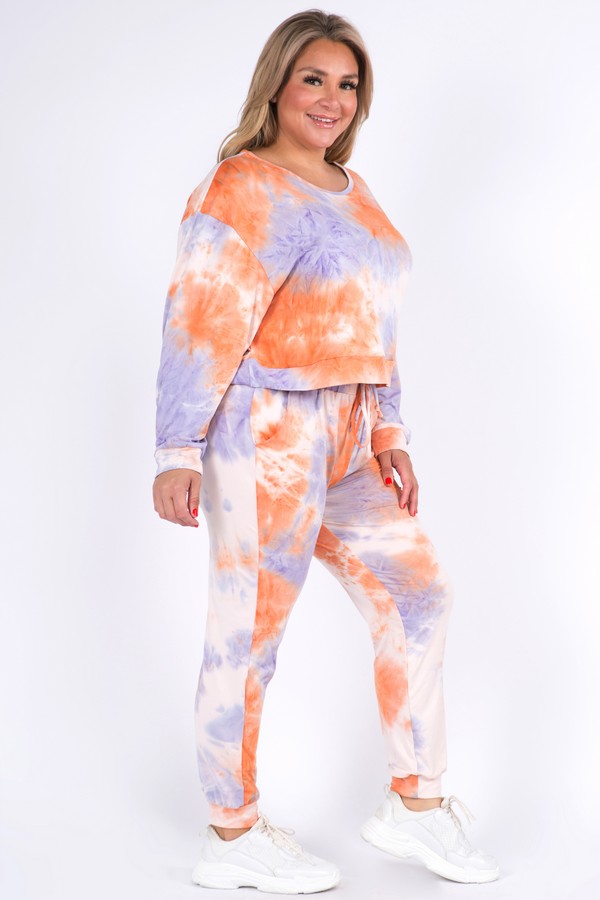 jogger tie dye set