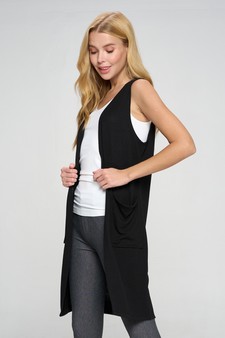 Women’s Layering Essential Sleeveless Knit w/Pockets style 2