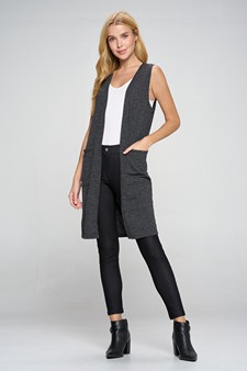 Women’s Layering Essential Sleeveless Knit w/Pockets style 5
