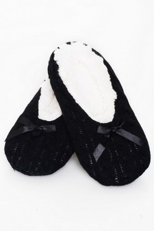 Kids Indoor Knit Ballet slippers style 2