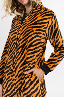 Plush Tiger Animal Onesie Pajama Costume (6pcs S/M only) style 5