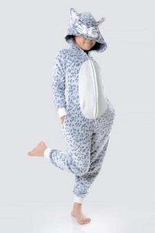 Kid's Leopard Animal Onesie Pajama (6pcs Medium only) style 3