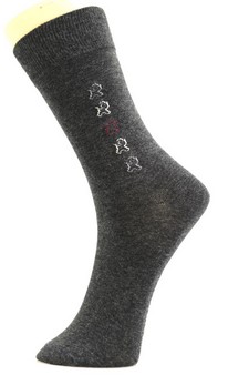 Lady's Cotton Blend Mid-Length Socks style 2