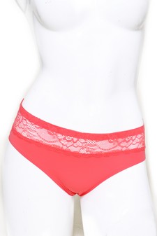 Lady's Solid Color invisible Underwear style 6