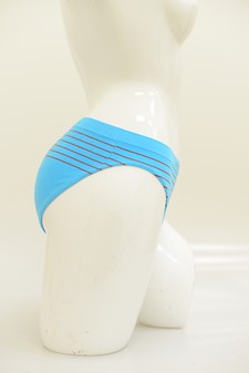 Lady's Seamless Stripe Style Brief Underwear style 2
