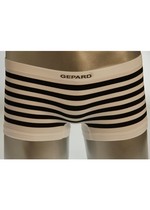 WOMENS SEAMLESS STRIPED BOY SHORT UNDERWEAR style 2