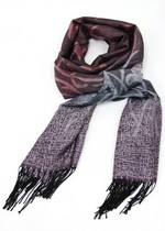 SPROUTING TULIPS PASHMINA SCARF style 3