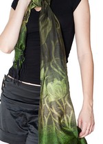 SPROUTING TULIPS PASHMINA SCARF style 6