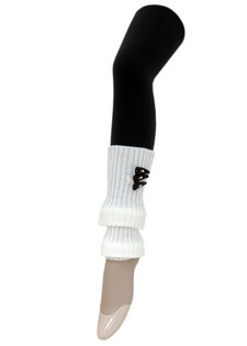 KNIT LEGWARMERS WITH FAUX HORN TOGGLE BUTTONS style 6