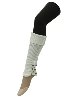 FLARED BELL BOTTOM KNIT SPATS LEGWARMERS style 10