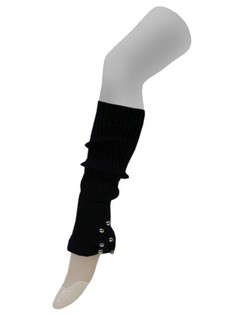 FLARED BELL BOTTOM KNIT SPATS LEGWARMERS style 4