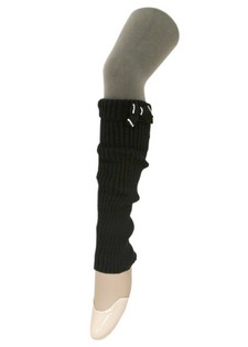KNITTED LEGWARMERS WITH EMBELLISHED BOWS style 4