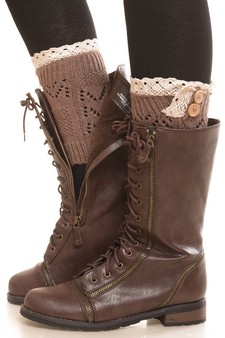 Lady's Fashion Designed Leg Warmer style 4