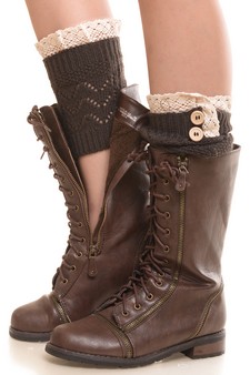 Lady's Fashion Designed Leg Warmer style 5