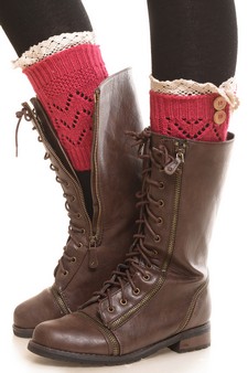 Lady's Fashion Designed Leg Warmer style 7