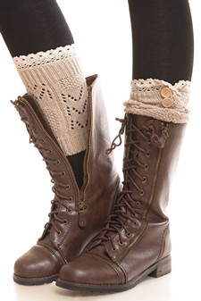 Lady's Fashion Designed Leg Warmer style 8