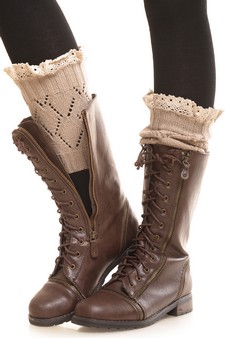 Lady's Fashion Designed Leg Warmer style 3