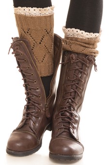 Lady's Fashion Designed Leg Warmer style 6